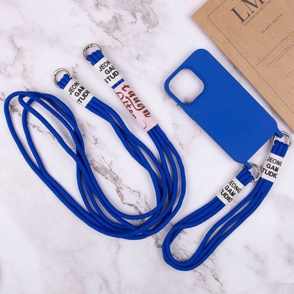 Чохол TPU two straps California для Apple iPhone 11 Pro Max (6.5") Синій / Iris 255774 фото