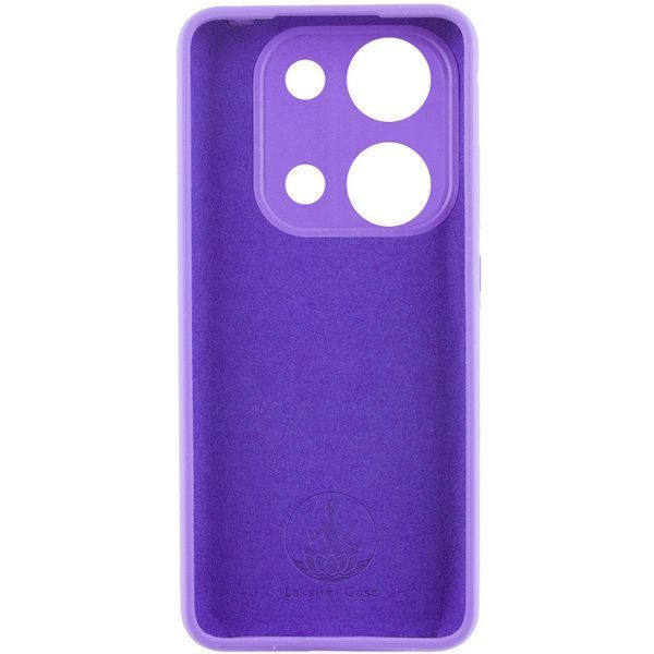 Чохол Silicone Cover Lakshmi Full Camera (AAA) для Xiaomi Redmi Note 13 4G Фіолетовий / Amethyst 307547 фото