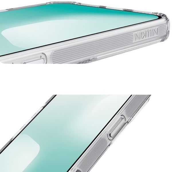 TPU чохол Nillkin Nature Pro Series для Apple iPhone 17 Air (6.5") Чорний (прозорий) 414856 фото