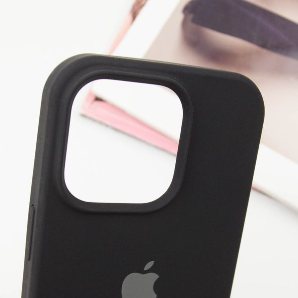 Чохол Silicone Case Full Protective (AA) для Apple iPhone 15 Pro Max (6.7") Чорний / Black 276406 фото