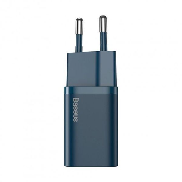 Зарядний Пристрій Baseus Super Si PD Charger 20W (1Type-C) (CCSUP-B03) Blue 214768 фото