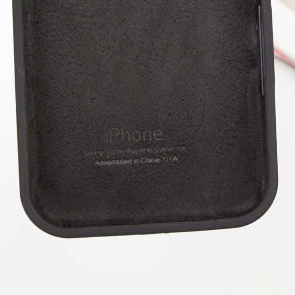Чохол Silicone Case Full Protective (AA) для Apple iPhone 15 Pro Max (6.7") Чорний / Black 276406 фото