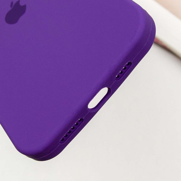 Чохол Silicone Case Full Protective (AA) для Apple iPhone 16 (6.1") Фіолетовий / Amethyst 319334 фото