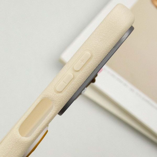 Чохол TPU Leather Toys для Samsung Galaxy A16 4G/5G Coffee / Sand 360642 фото