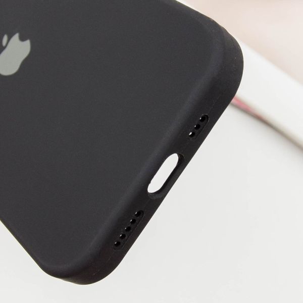 Чохол Silicone Case Full Protective (AA) для Apple iPhone 15 Pro Max (6.7") Чорний / Black 276406 фото
