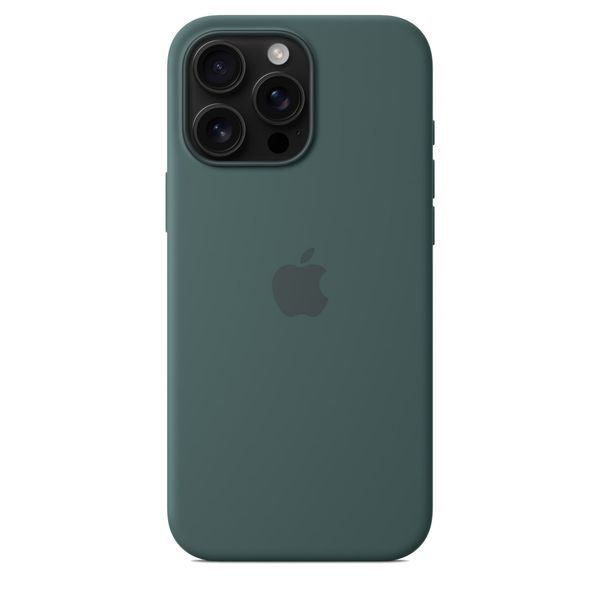 Чохол-накладка Apple iPhone 16 Pro Max Silicone Case with MagSafe - Lake Green (MA7V4) 321817 фото