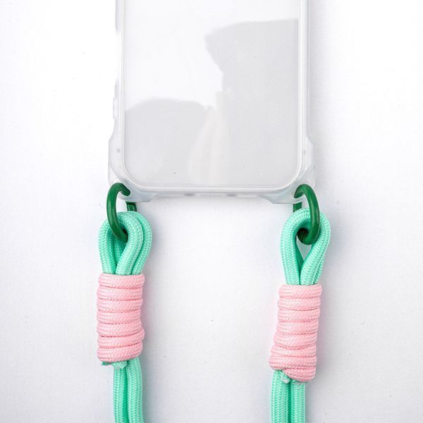 Чохол TPU CrossBody with straps для Apple iPhone 12 Pro Max (6.7") Transparent 359035 фото