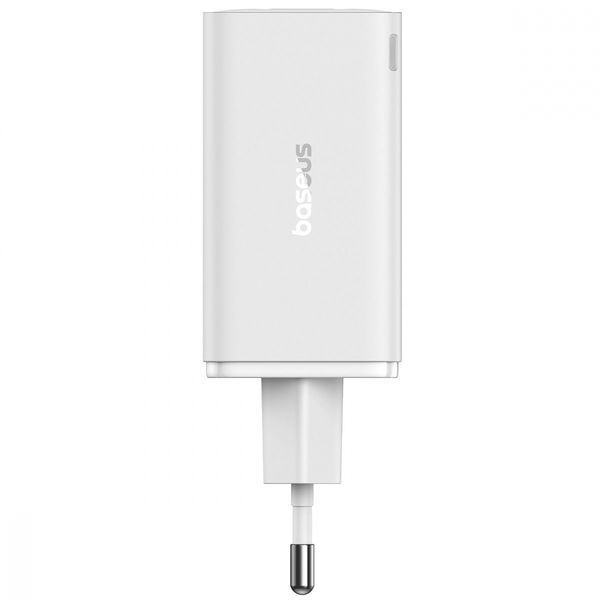 Зарядний Пристрій Baseus GaN6 Pro 65W FC 2xUSB-C | 2xUSB-A (P10162701213-00) White 289551 фото