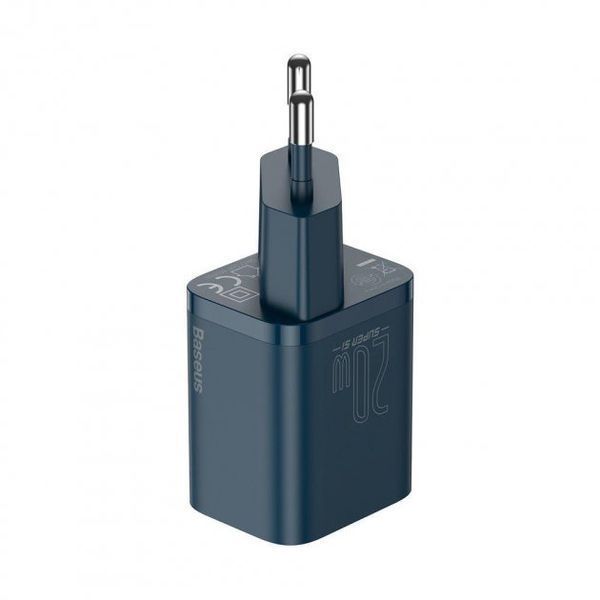 Зарядний Пристрій Baseus Super Si PD Charger 20W (1Type-C) (CCSUP-B03) Blue 214768 фото