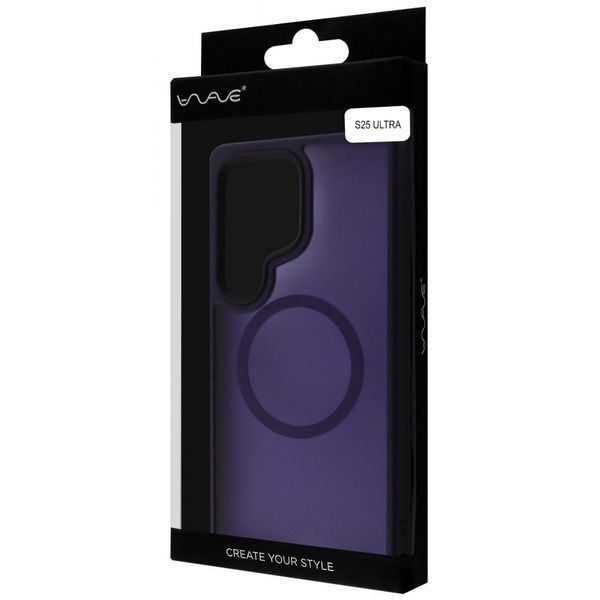 Чохол WAVE Matte Insane Case with Magnetic Ring Samsung Galaxy S25 Ultra black 396598 фото