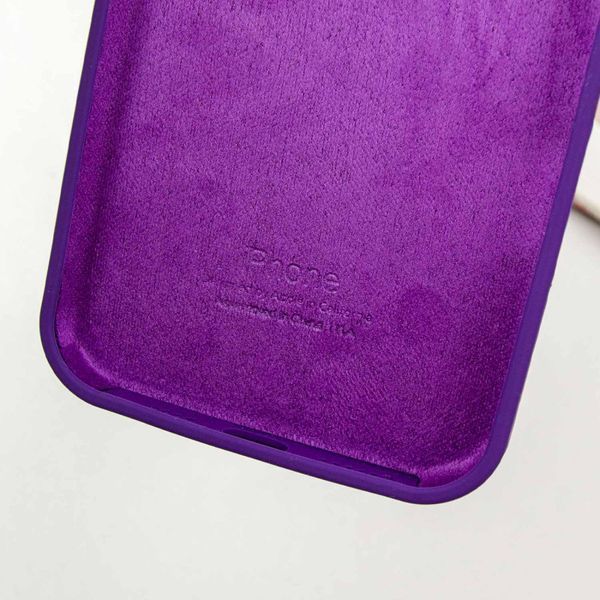 Чохол Silicone Case Full Protective (AA) для Apple iPhone 16 (6.1") Фіолетовий / Amethyst 319334 фото