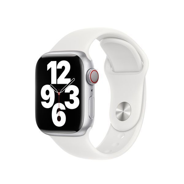 Ремінець Apple Watch Sport Band 38/40/41mm White (MTP52/MJ4E2/MQ3N2) 267299 фото