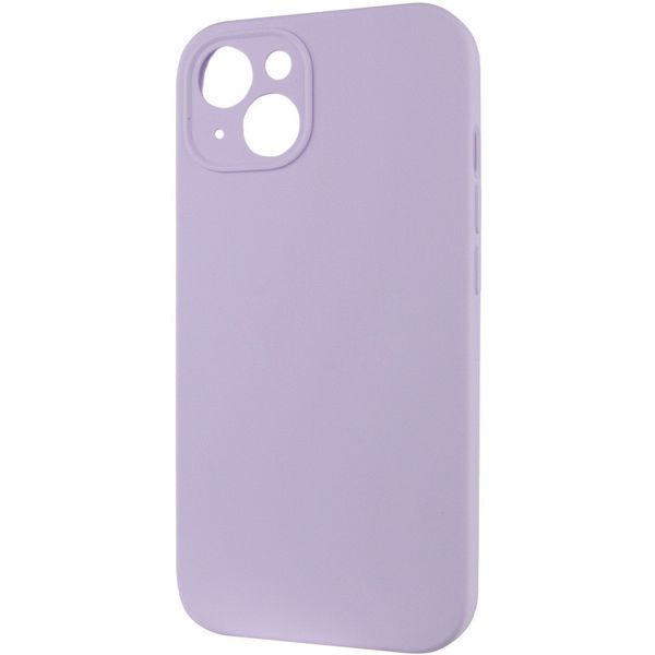 Чехол Silicone Case Full Camera Protective (AA) NO LOGO для Apple iPhone 14 (6.1") Сиреневый / Lilac 288740 фото