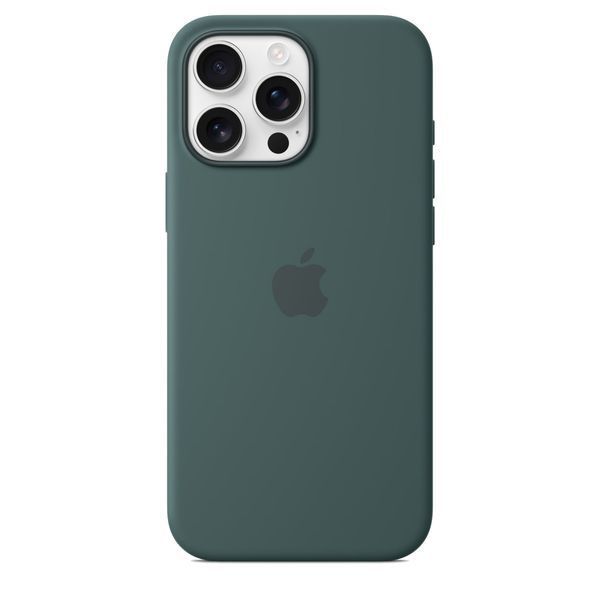 Чохол-накладка Apple iPhone 16 Pro Max Silicone Case with MagSafe - Lake Green (MA7V4) 321817 фото