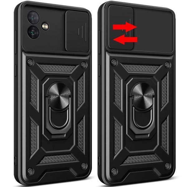 Чохол Ummi Camshield Serge Ring для Samsung Galaxy A05 Чорний 396252 фото
