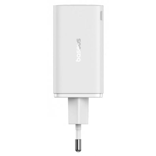 Зарядний Пристрій Baseus GaN6 Pro 65W FC 2xUSB-C | 2xUSB-A (P10162701213-00) White 289551 фото