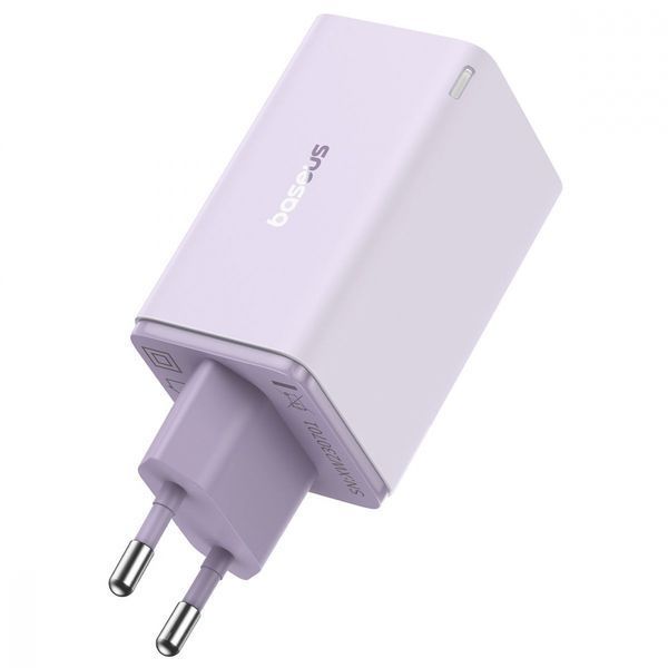 Зарядний Пристрій Baseus GaN6 Pro 65W FC 2xUSB-C | 2xUSB-A (P10162701213-00) White 289551 фото