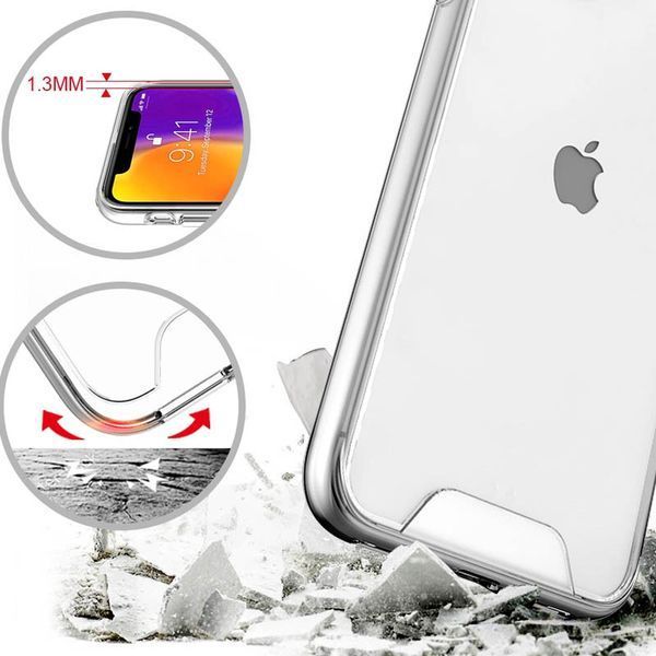 Чохол TPU Space Case transparent для Apple iPhone 7 / 8 / SE (2020) (4.7") Прозорий 238363 фото