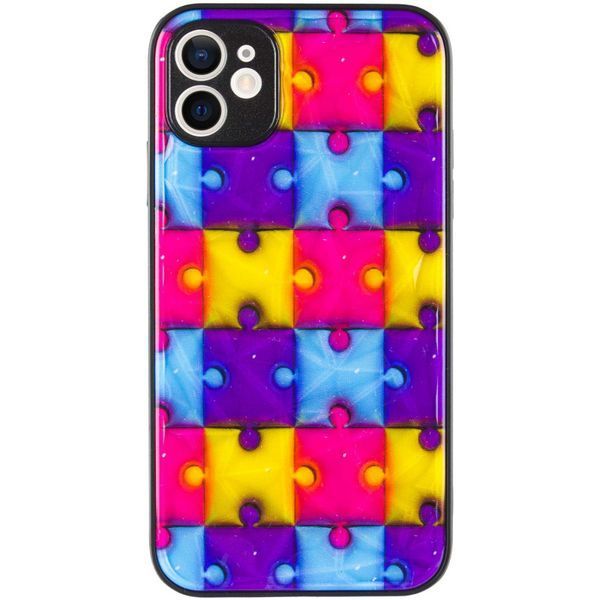 TPU+PC чохол Prisma Fluffie для Apple iPhone 11 (6.1") Puzzle 347149 фото