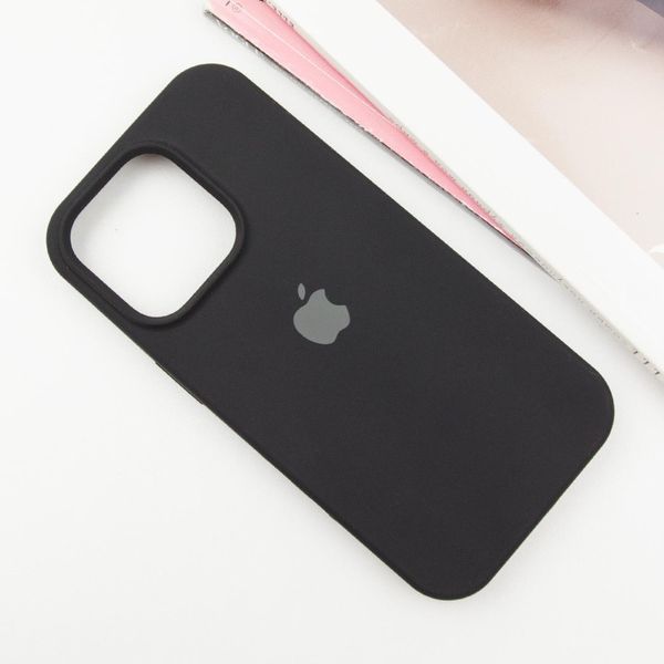 Чохол Silicone Case Full Protective (AA) для Apple iPhone 15 Pro Max (6.7") Чорний / Black 276406 фото