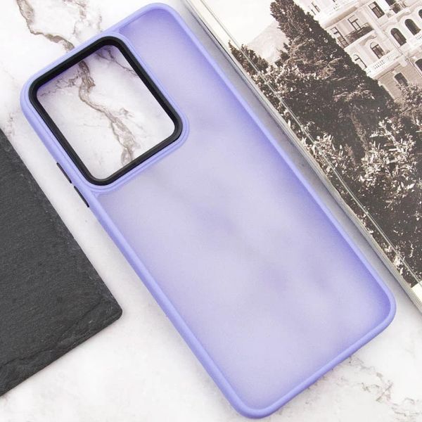 Чохол TPU+PC Lyon Frosted для Infinix Hot 40 Purple 358985 фото
