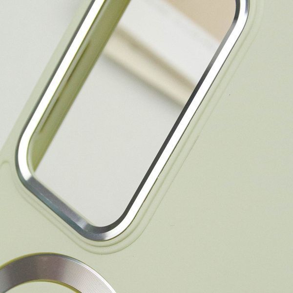 TPU чохол Bonbon Metal Style with MagSafe для Samsung Galaxy S24 Ultra Білий / White 283969 фото