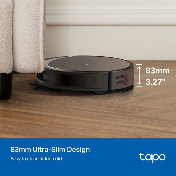 Робот-пилосос TP-LINK TAPO RV 20 MAX LIDAR з підтримкою вологого прибирання (TAPO-RV20-MAX) 375524 фото