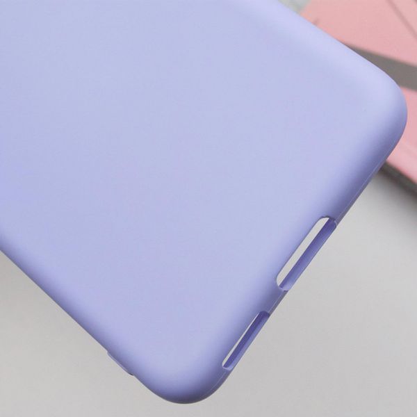 Чохол Silicone Cover Lakshmi Full Camera (AA) для Samsung Galaxy S24 FE Бузковий / Dasheen 323731 фото