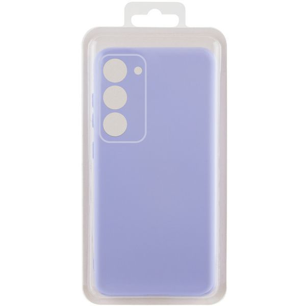 Чохол Silicone Cover Lakshmi Full Camera (AA) для Samsung Galaxy S24 FE Бузковий / Dasheen 323731 фото
