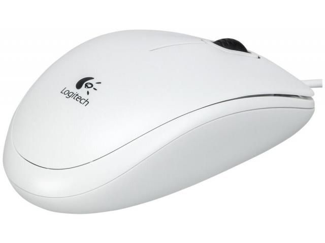 Миша Logitech B100 White (910-003360) 345182 фото