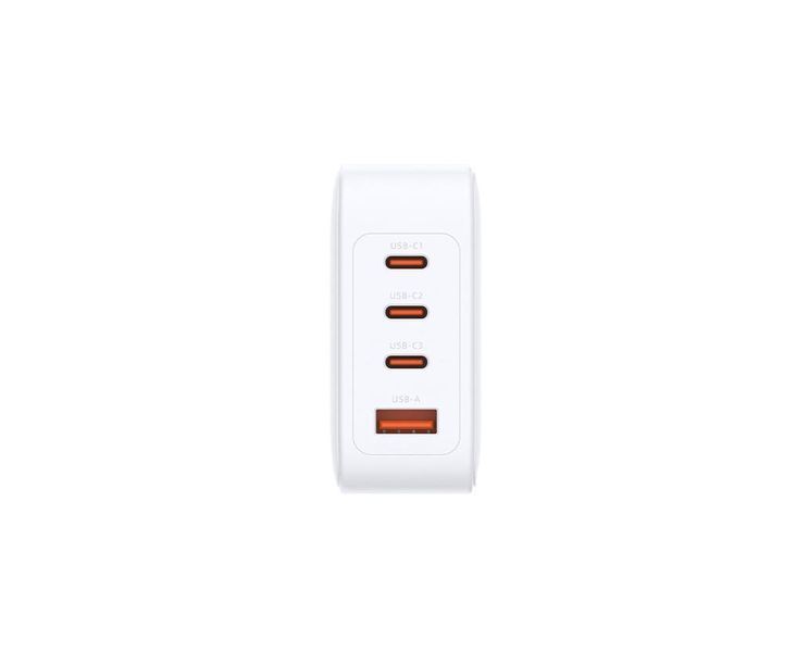 Зарядний пристрій мережевий D-Link DCF-141 140Вт GaN 3хUSB-С, 1xUSB-A, білий 395558 фото
