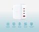 Зарядний пристрій мережевий D-Link DCF-141 140Вт GaN 3хUSB-С, 1xUSB-A, білий 395558 фото 5