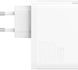Зарядний Пристрій Baseus GaN5 Pro 100W Type-C + USB + Кабель Type-C - Type-C (CCGP090202) white 268697 фото 8