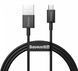 Кабель Baseus Superior Series MicroUSB 2A (CAMYS-01) Black 1m 244344 фото 1