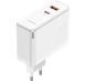 Зарядний Пристрій Baseus GaN5 Pro 100W Type-C + USB + Кабель Type-C - Type-C (CCGP090202) white 268697 фото 3