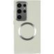 TPU чохол Bonbon Metal Style with MagSafe для Samsung Galaxy S24 Ultra Білий / White 283969 фото 8