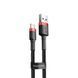 Кабель Baseus Cafule Lightning 2.4A (0.5m) (CALKLF-A19) red/black 331829 фото 1