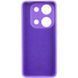 Чохол Silicone Cover Lakshmi Full Camera (AAA) для Xiaomi Redmi Note 13 4G Фіолетовий / Amethyst 307547 фото 2