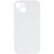 Чохол Silicone Case Full Camera Protective (AA) NO LOGO для Apple iPhone 13 (6.1") Білий / White 288668 фото 1