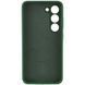 Чохол Silicone Cover Lakshmi Full Camera (AAA) для Samsung Galaxy S24 Зелений / Cyprus Green 286900 фото 3