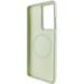 TPU чохол Bonbon Metal Style with MagSafe для Samsung Galaxy S24 Ultra Білий / White 283969 фото 3