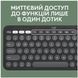 IT/наб LOGITECH Pebble 2 Combo for Mac - TONAL GRAPHITE - US INT'L - BT - MAC 306999 фото 6
