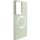 TPU чохол Bonbon Metal Style with MagSafe для Samsung Galaxy S24 Ultra Білий / White 283969 фото 1