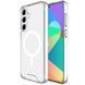 Чохол TPU Space Case with MagSafe для Samsung Galaxy S24 FE Прозорий 329242 фото 1