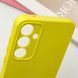 Чохол Silicone Cover Lakshmi Full Camera (A) для Samsung Galaxy S23 FE Жовтий / Flash 283904 фото 5
