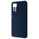 Чохол WAVE Full Silicone Cover Xiaomi Redmi Note 11 Pro/Redmi Note 12 Pro 4G midnight blue 335693 фото 1