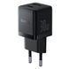 Зарядний Пристрій Baseus Palm Fast Charger Type-C+USB 30W (With Cable Type-C to Type-C 60W 1m) (P1011160A113-01) Black 347079 фото 1