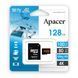Карта пам'яті Apacer microSDXC UHS-I U3 128GB V30 A2 адаптер +SD (AP128GMCSX10U8-R) 318867 фото 3