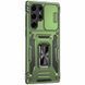 Ударостійкий чохол Camshield Army Ring для Samsung Galaxy S25 Ultra Оливковий / Army Green 345465 фото 2