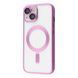 Чохол Metal Matte Case with Magnetic Ring iPhone 15 pink 333072 фото 1